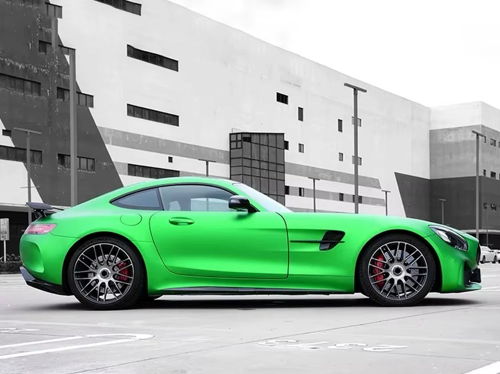 AMG GTR Style Dry Carbon Fiber + PP Plastic Car Bumpers 1:1 Wide Body Kit for Mercedes Benz AMG GT GTC GTS Front and Rear Bumper