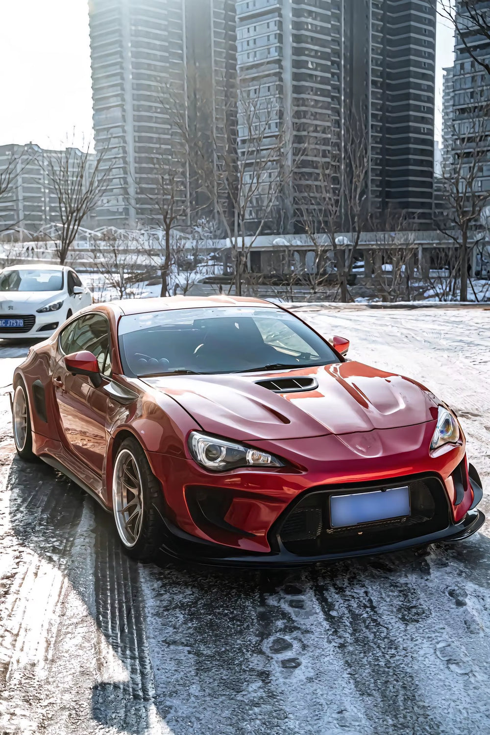 Robt Style Wide Body Kit for Toyota Gt86 Subaru Bez 86 Brz Wide Front and Rear Bumpers Spoiler Hood