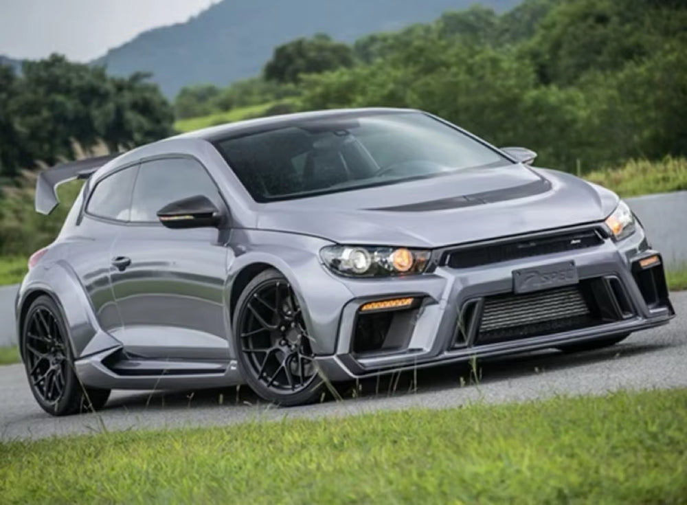 Hot Sale Factory Price ASP Style Body Kit Car Rear Bumper Diffuser Hood Popular Body Kit for Volkswagen Scirocco