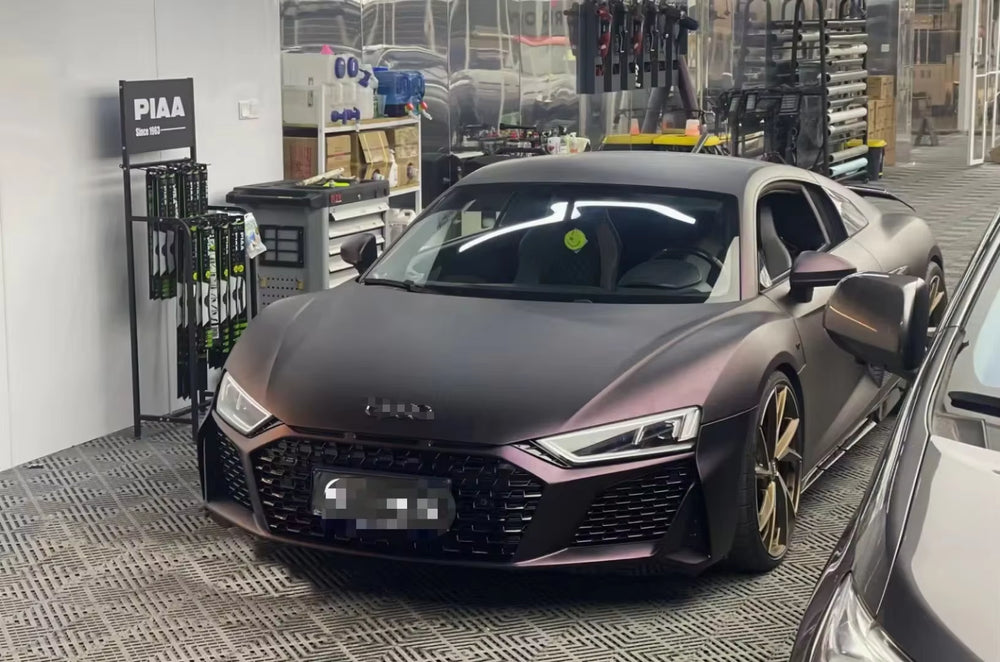 New Body Kit for Audi R8 2016 Upgraded Dry Carbon Fiber Car Bumper Body Kit