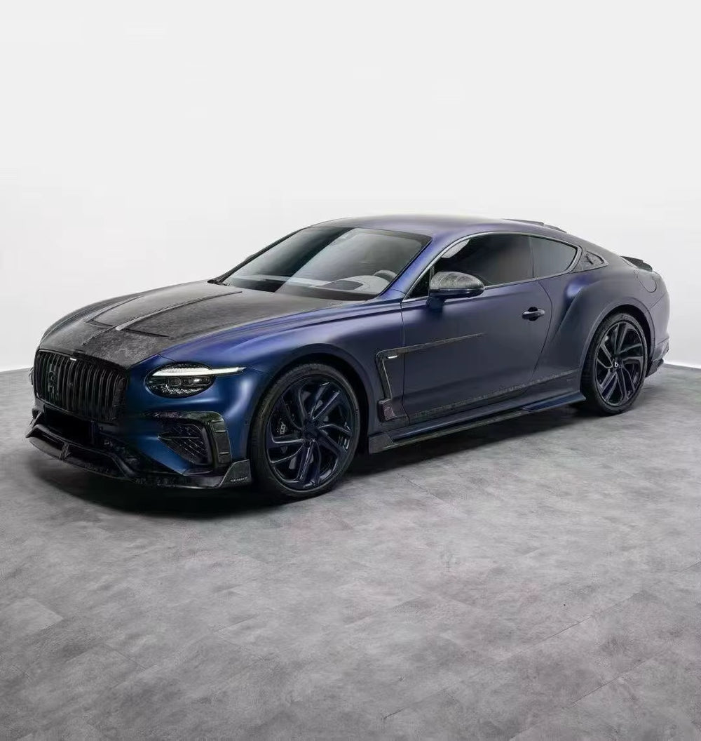 MSY Style Dry Carbon Body Kit for Bentley Continental GT 2025 Front Lip Side Skirts Rear Diffuser Spoiler Hood Body Kit