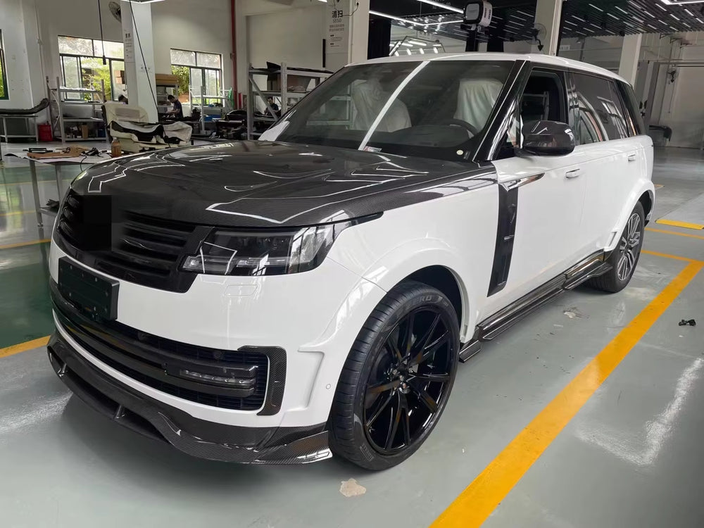 High Quality Carbon Fiber Body Kit of MSY Style Body Kit for Land Rover Range Front and Rear Bumper Side Skirts Diffuser Spoiler