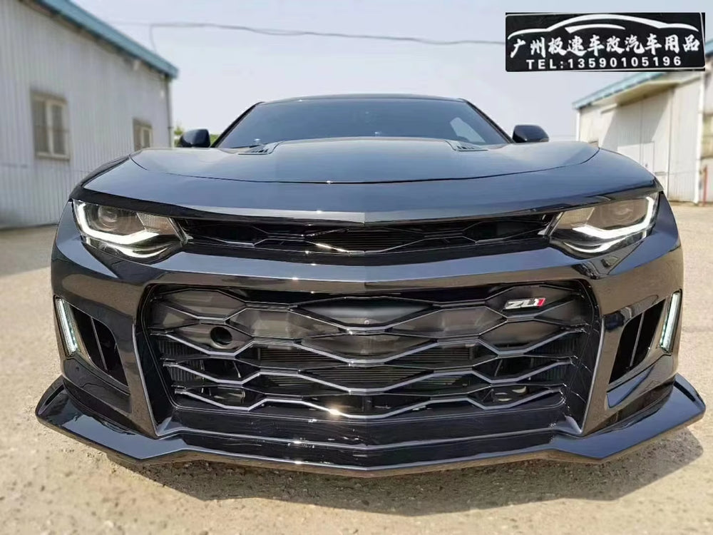 Front Bumper for Chevrolet Camaro 2010 2013 2015 Grey Primer Plastic ZL1 Style Body Kit