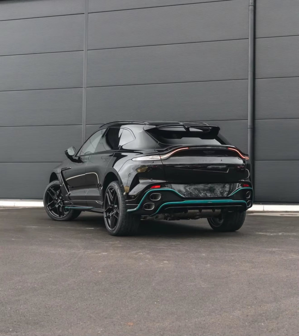 For Aston Martin DBX Upgrade to DBX S Front Bumper Rear Bumper Side Skirts Body Kit