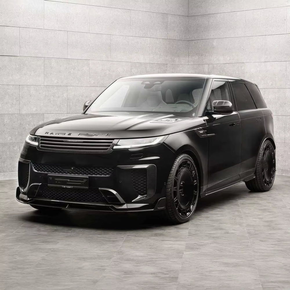 Msy Style Dry Carbon Fiber Body Kit for RANGE ROVER SPORT Front Lip Skirt Rear Diffuser Spoiler Hood Wide Body Kit