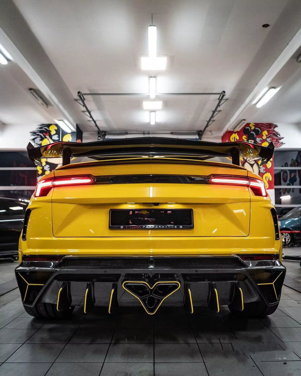 High Quality Car Body Kits for Lamborghini Urus Upgrade MSY Style Wide-Body Hoods Front Bumper Fender Side Skirt Rear Spoiler