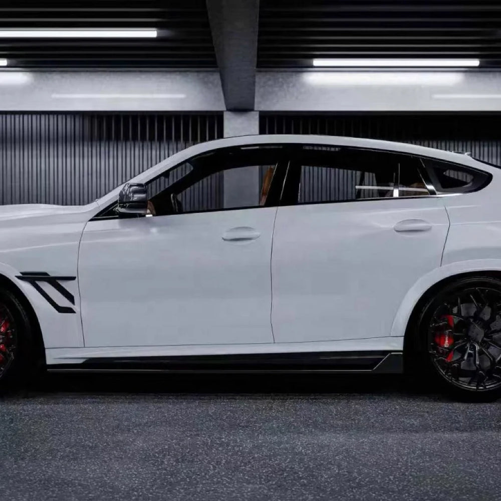 Kit de carrocería en fibra de carbono seca para BMW X6 M F96