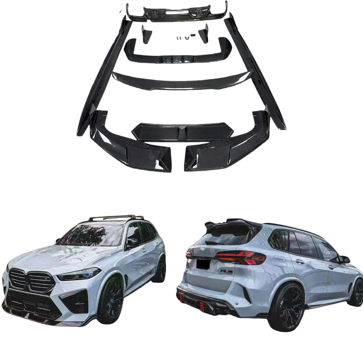 Kit carrozzeria in fibra di carbonio per BMW X5 M F95 2023-2025