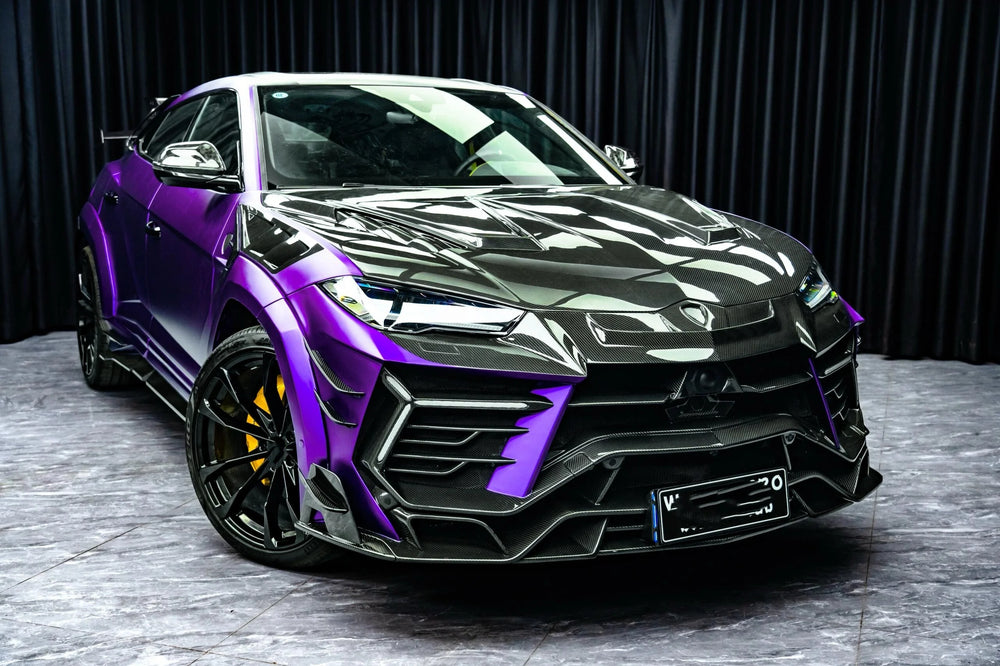 Half-Carbon Fiber Msy-Style Gen 3 Body Kit Wheels Bumper Hood Fender Wing Spoiler Exhaust for Lamborghini URUS Carbon Kit
