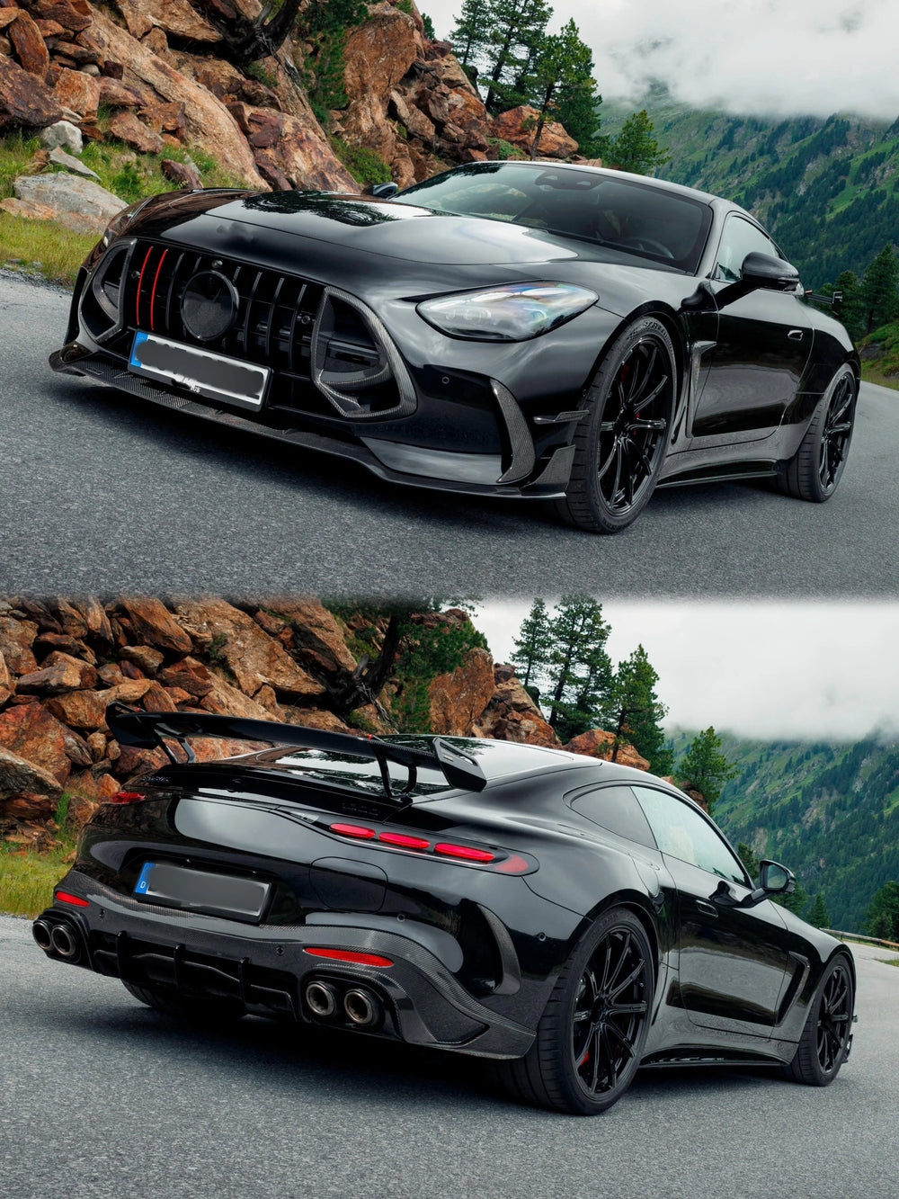 Kit de carrocería en fibra de carbono seca para Mercedes-AMG GT 63 / GT 63 S C192 2025