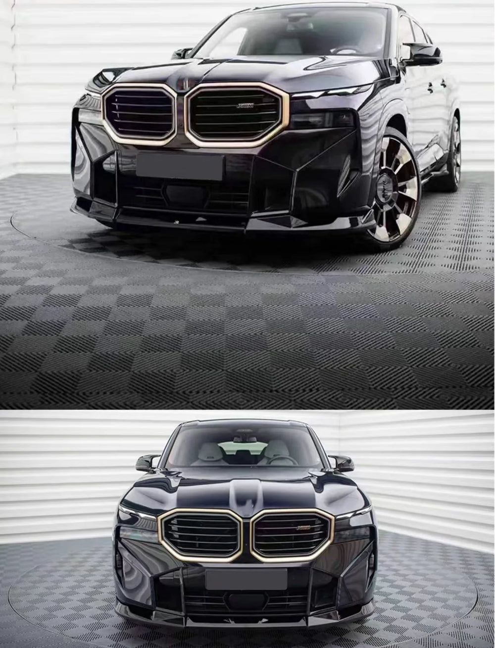 Kit de carrocería estilo M en fibra de carbono para BMW XM
