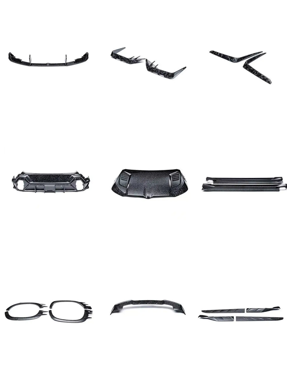 Kit de carrocería ancha en fibra de carbono seca para BMW XM G09