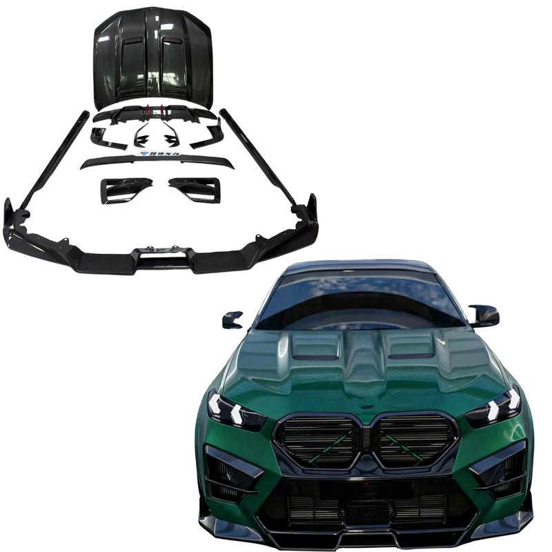 Kit carrosserie en carbone sec pour BMW X6 M F96
