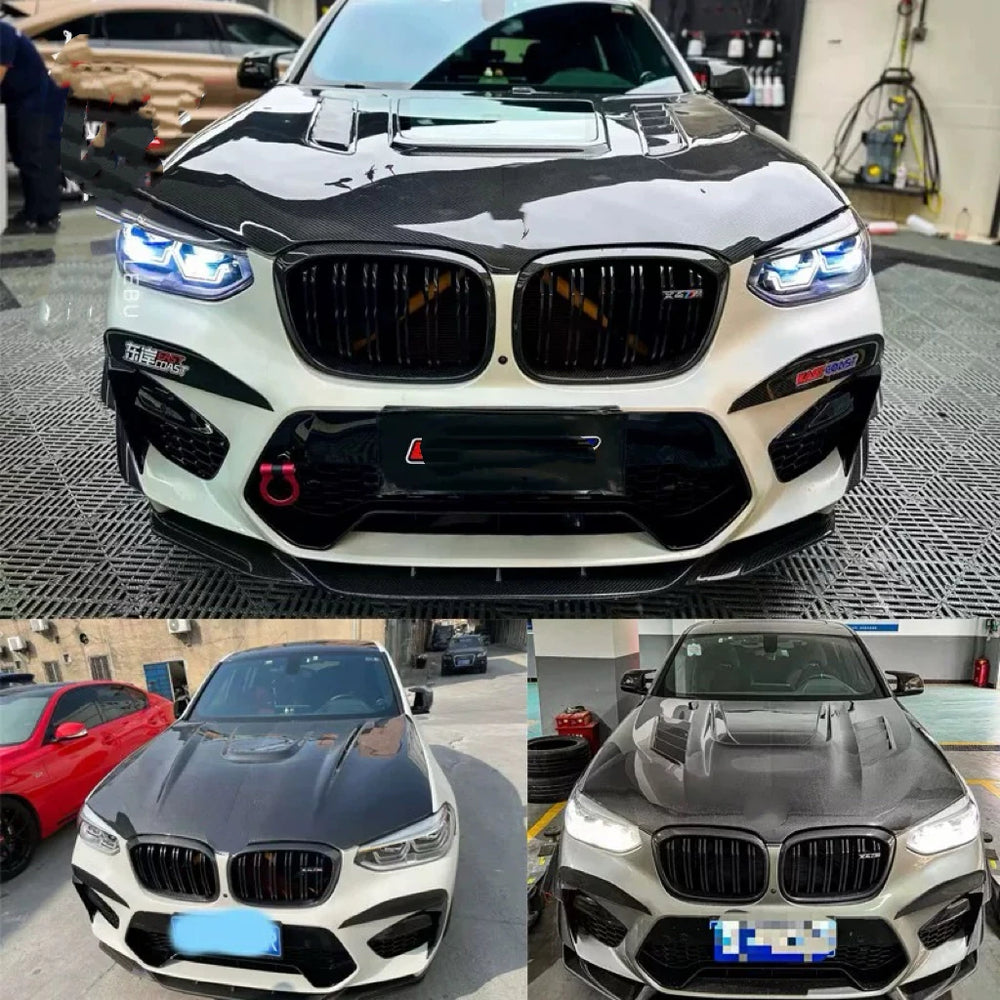 Capó en fibra de carbono para BMW X4 M F98 / X3 M F97 y X3 / X4 G01 / G02