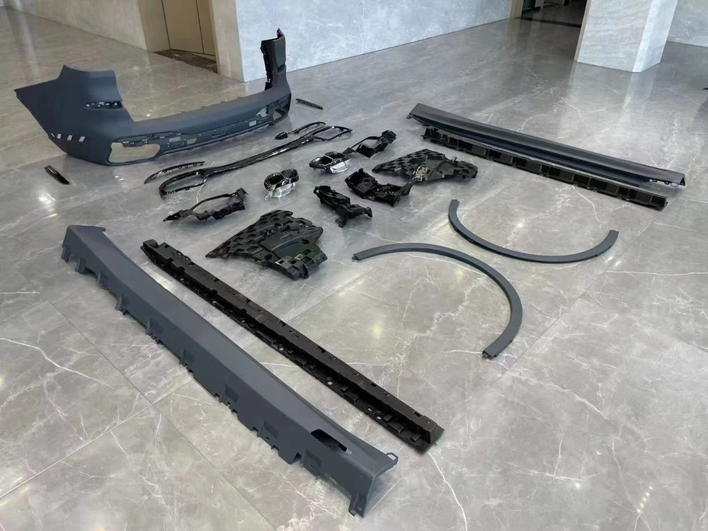 Parachoques delantero estilo M60 Sport en PP para BMW X7 G07 LCI