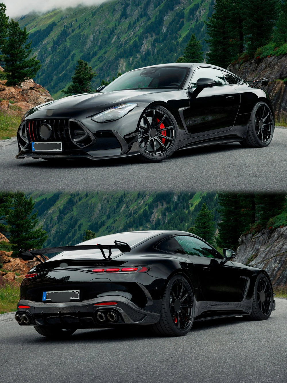 Kit de carrocería en fibra de carbono seca para Mercedes-AMG GT 63 / GT 63 S C192 2025