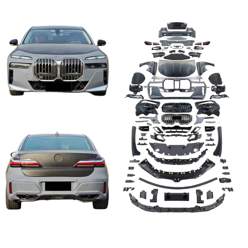 Kit de conversion en PP pour mettre à niveau BMW Série 7 2009-2019 vers l’apparence du G70 (modèle 23)