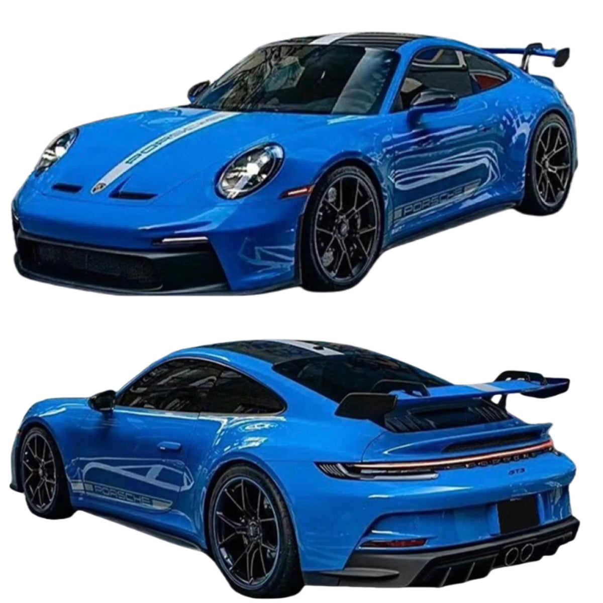 Kit de conversion style GT3 en PP pour Porsche 911 (992)