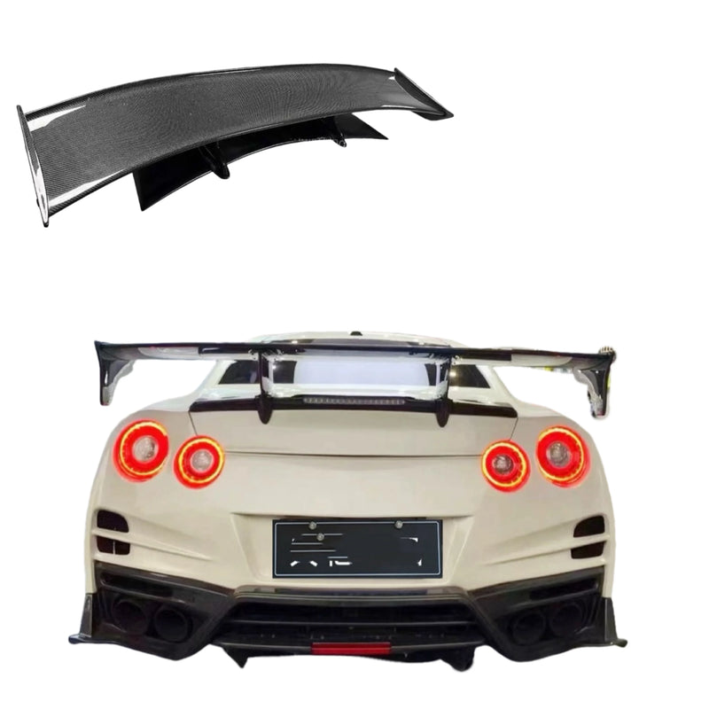 For Nissan GTR35 Top Style Rear Spoile R35 GTR Rear Spoiler Wing