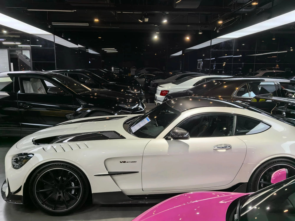 BS Style Body Kit for Mercedes-Benz AMG GT GTS GTR GTC Front and Rear Bumper Rear Spoiler Diffuser Body Kit