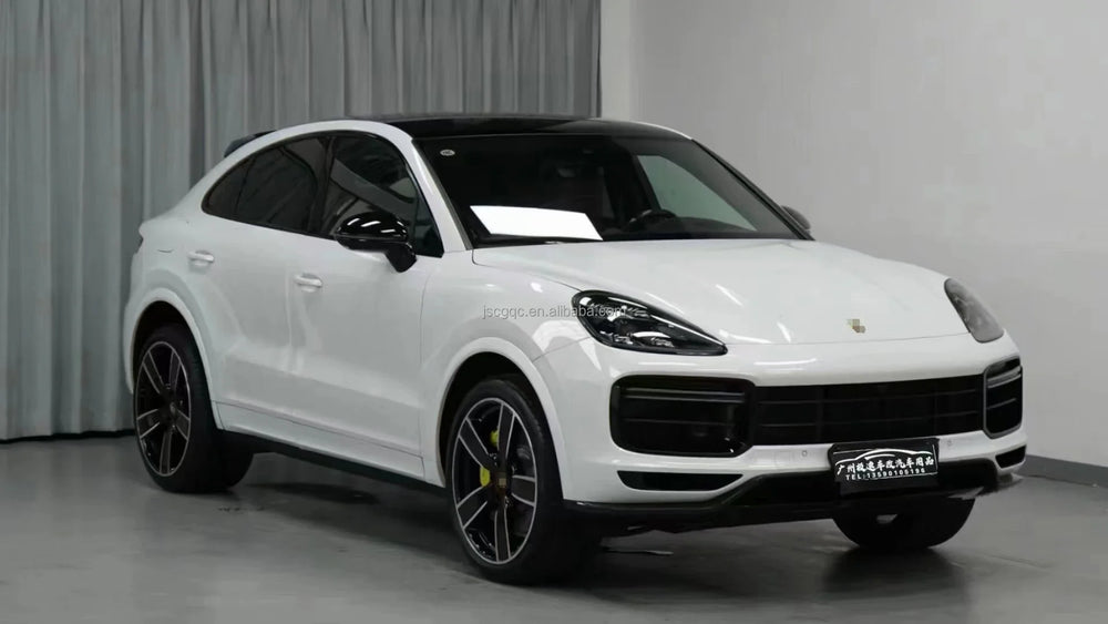 Parachoques delantero y trasero estilo Turbo GT para Porsche Cayenne 9Y0 Coupé 2018-2023