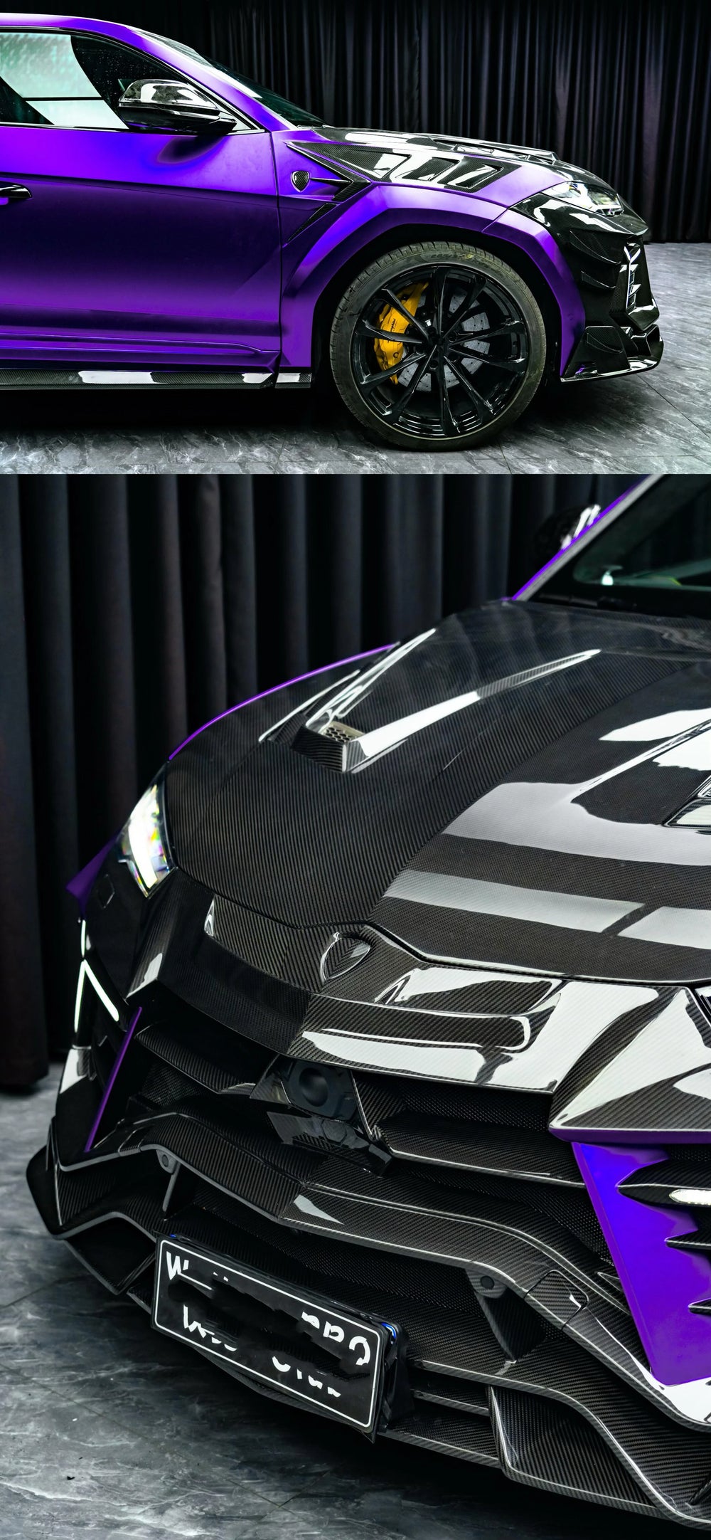 Msy-Style Dry Carbon Fiber Body Kit for Lamborghini URUS Front Bumper Rear Bumper Side Skirts Fender Hood Wide-Body Body Kit
