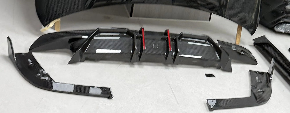 Heckdiffusor aus Carbon für BMW X6 M F96