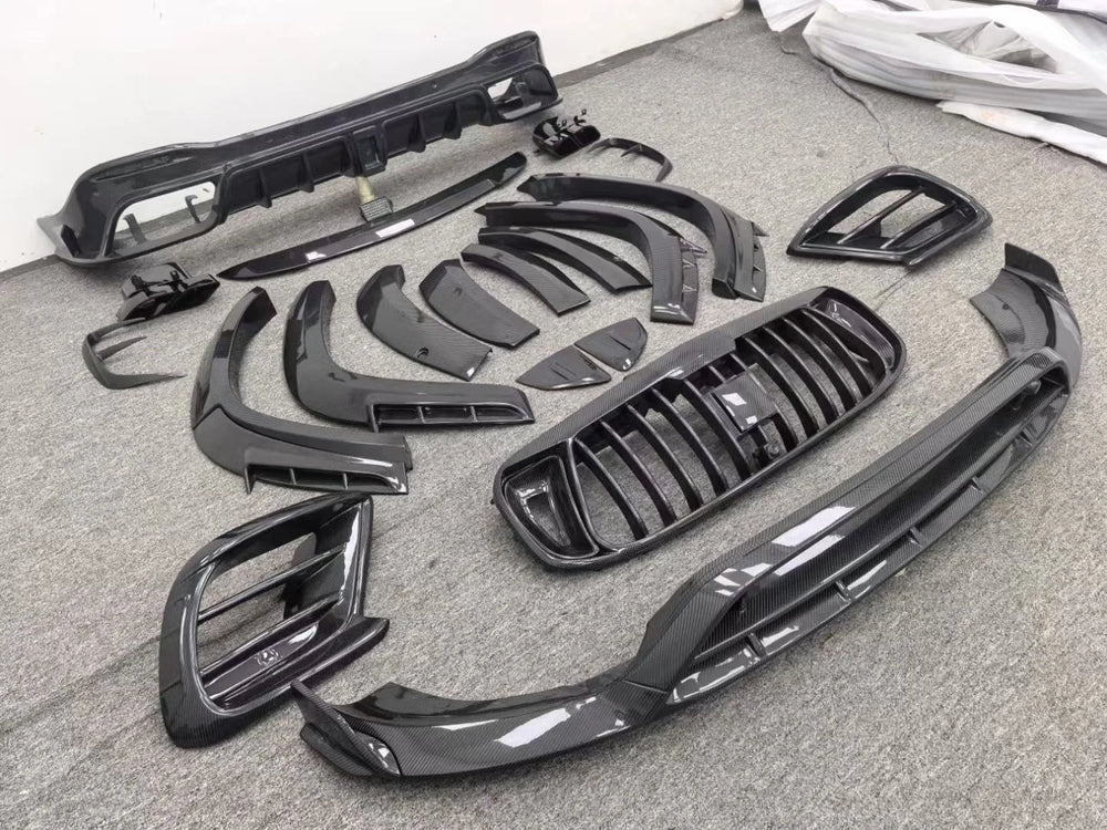 Kit carrozzeria allargata in fibra di carbonio per Mercedes-AMG GLS 63