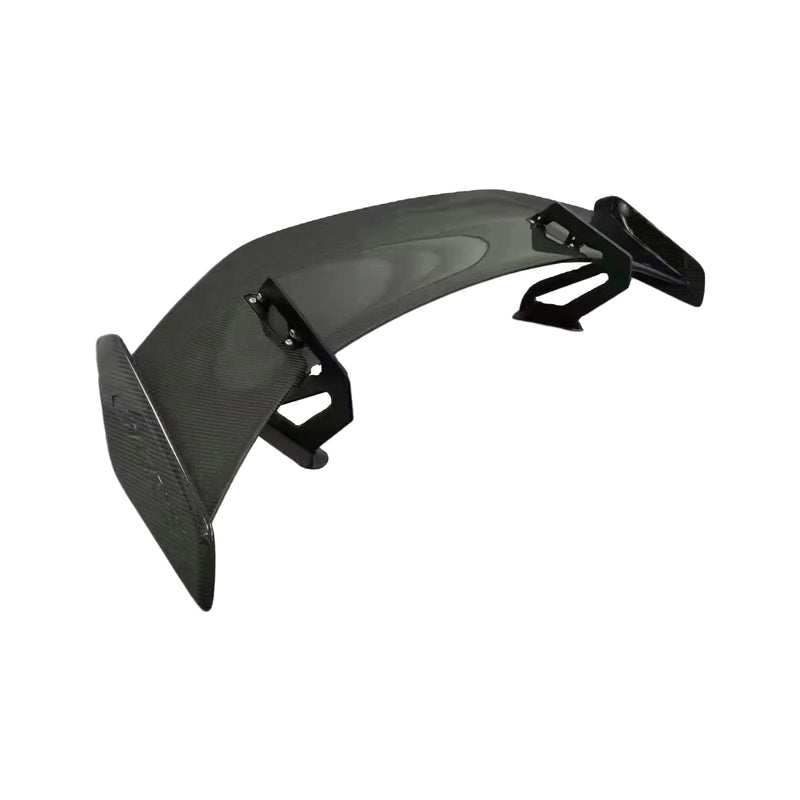 Alettone e diffusore posteriore stile RS in fibra di carbonio per Porsche 718 Cayman / Boxster