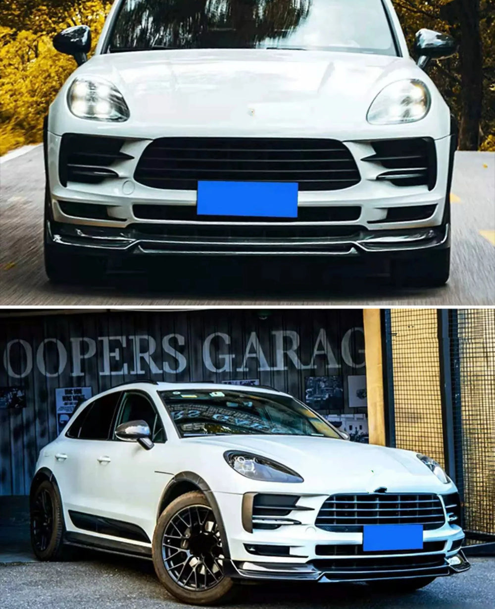 Kit carrosserie large en fibre de carbone pour Porsche Macan
