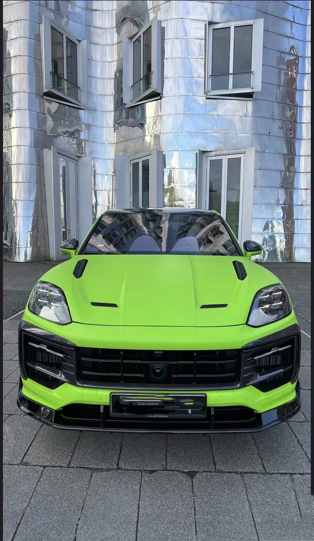 Kit en fibra de carbono para Porsche Cayenne 2025+