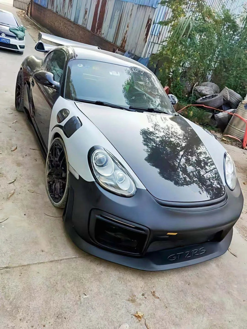 Pièces style GT2RS pour Porsche Boxster 987.2