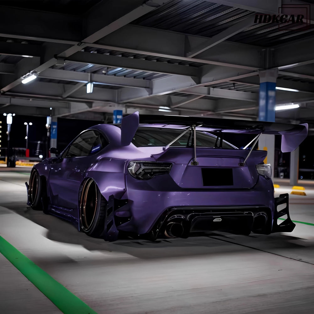 Rocket Bunny V3.5 Style Wide Body Kit for Toyota GT86 ZN6 ZD6 BRZ Upgrade Front and Rear Bumper Spoiler Wide Body Kit