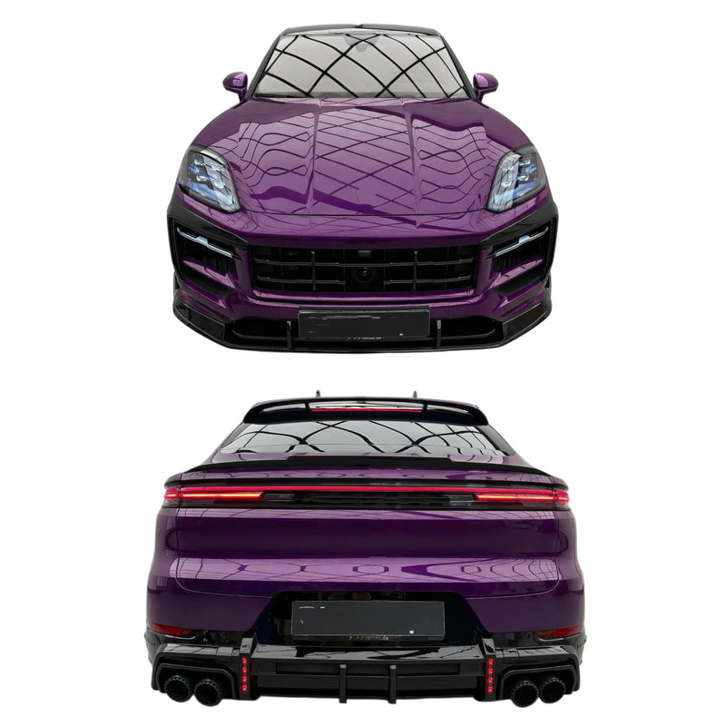 Kit carrozzeria allargata in carbonio secco per Porsche Cayenne Coupé