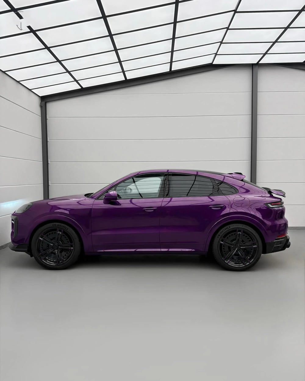 Kit carrosserie large en carbone sec pour Porsche Cayenne Coupé