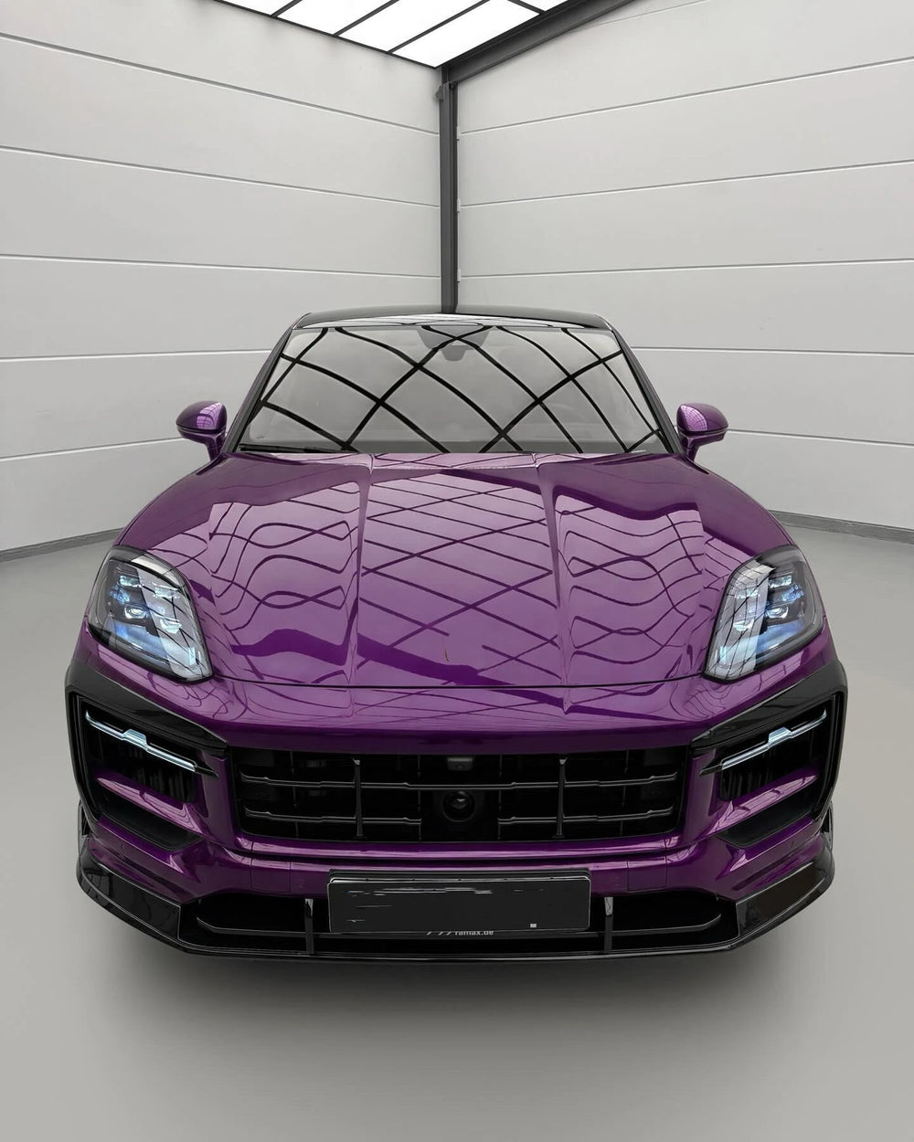 Kit carrosserie large en carbone sec pour Porsche Cayenne Coupé