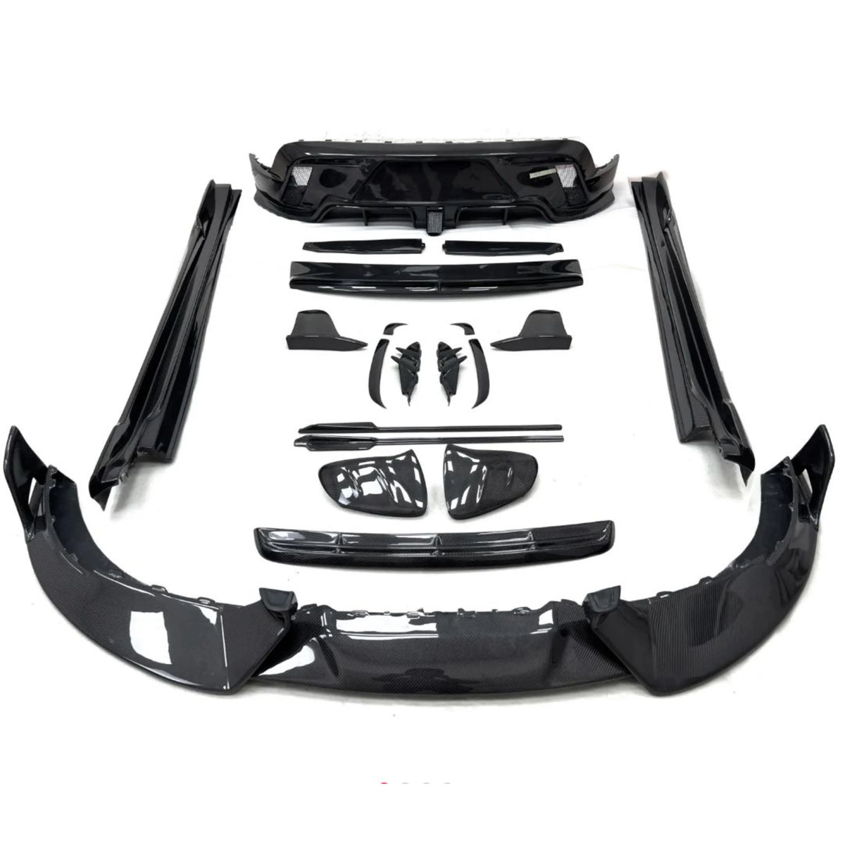 Carbon Fiber for Porsche Taycan MSY Style Carbon Fiber Body Kit Car Part