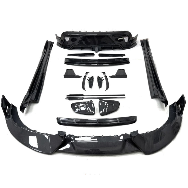 Carbon Fiber for Porsche Taycan MSY Style Carbon Fiber Body Kit Car Part