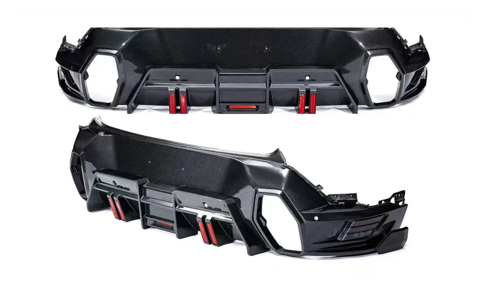 Heckdiffusor aus Trockencarbon für BMW XM G09