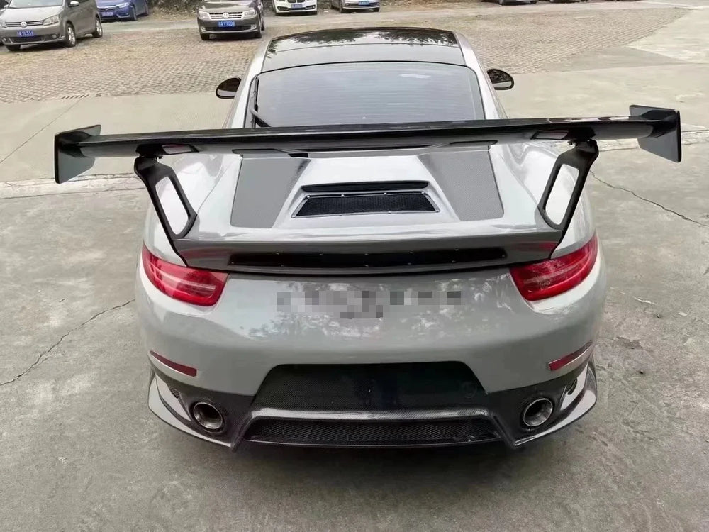 Parachoques delantero y trasero estilo GT2 RS en fibra de carbono para Porsche 911 2011-2019