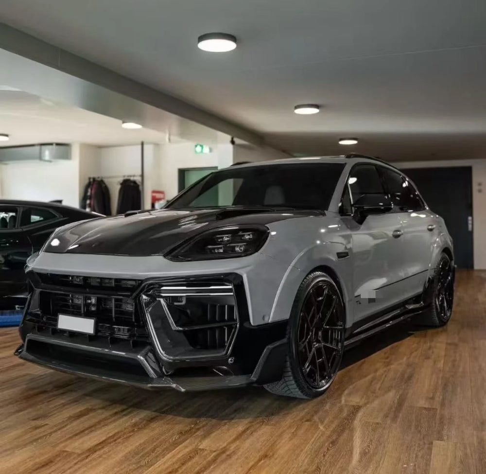 Kit en fibra de carbono seca para Porsche Cayenne 9Y0 / 9Y0.2 (2018-2025)