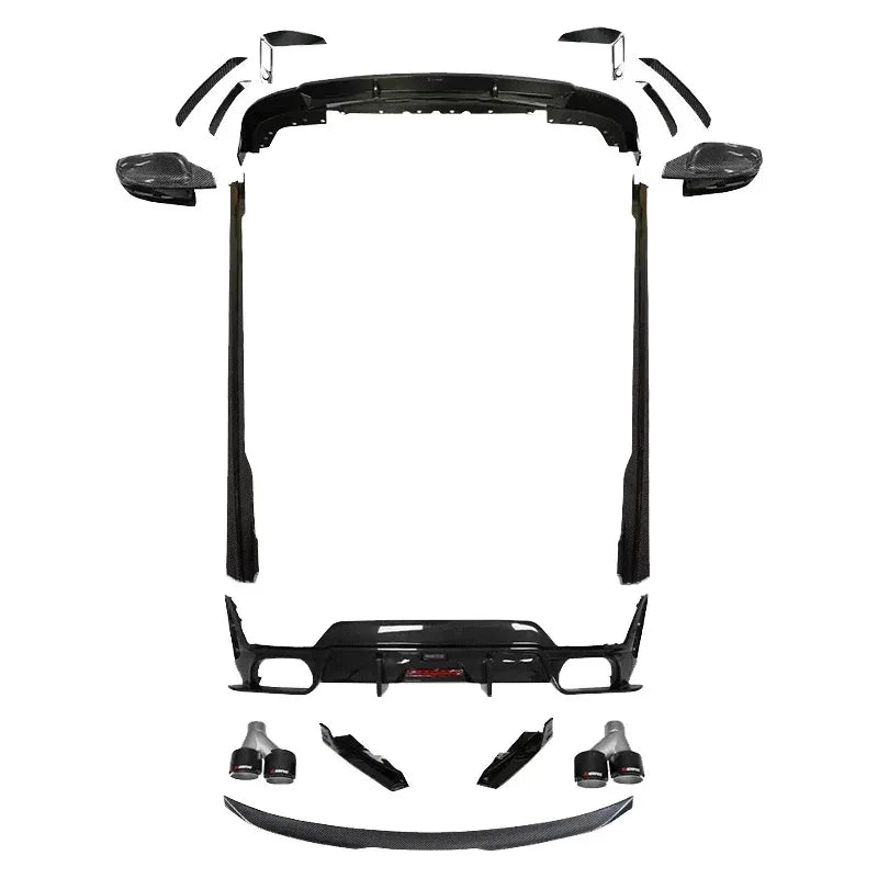 Kit en fibra de carbono seca para BMW Serie 3 G20 / G28