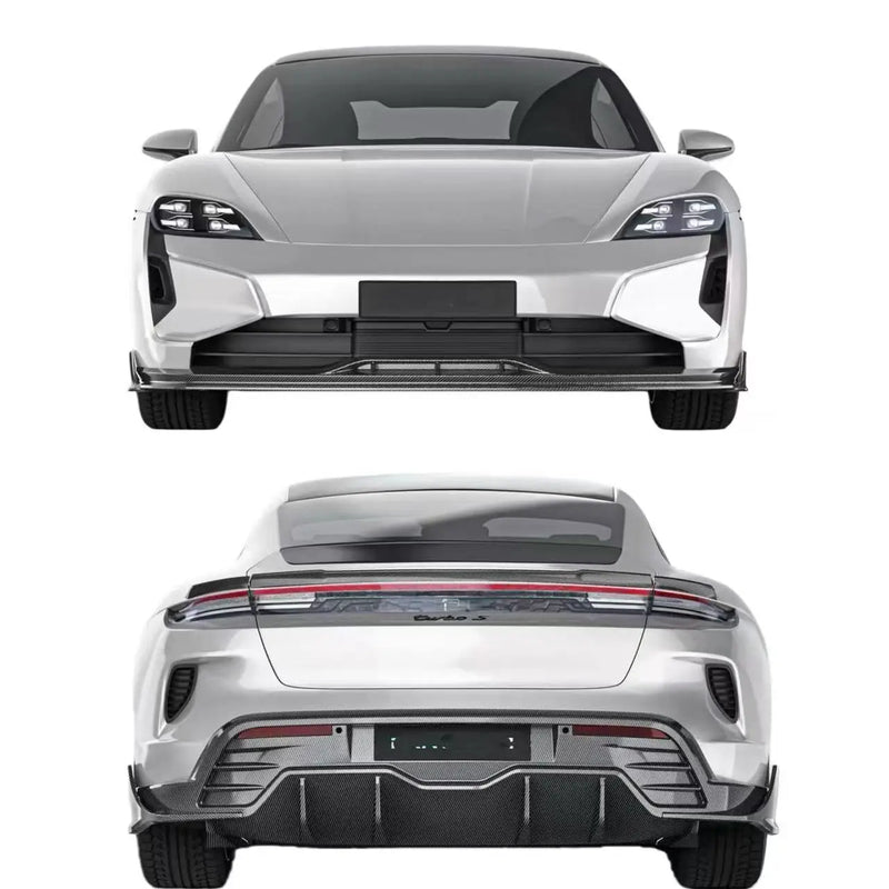Kit carrozzeria in carbonio secco per Porsche Taycan 2024+