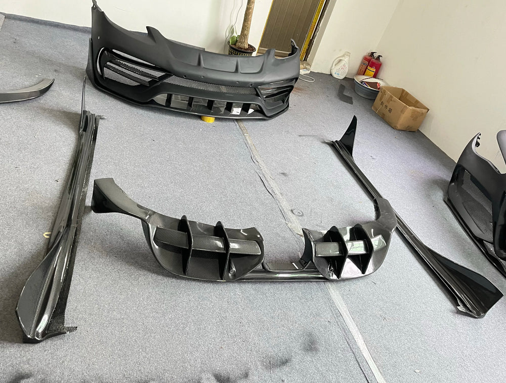 PD Style Body Kit for Porsche 718 Cayman Boxster Front Bumper Rear Bumper Side Skirt Rear Diffuser Spoiler