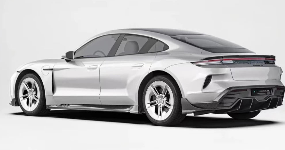 Karosserie-Kit aus Trockencarbon für Porsche Taycan 2024+