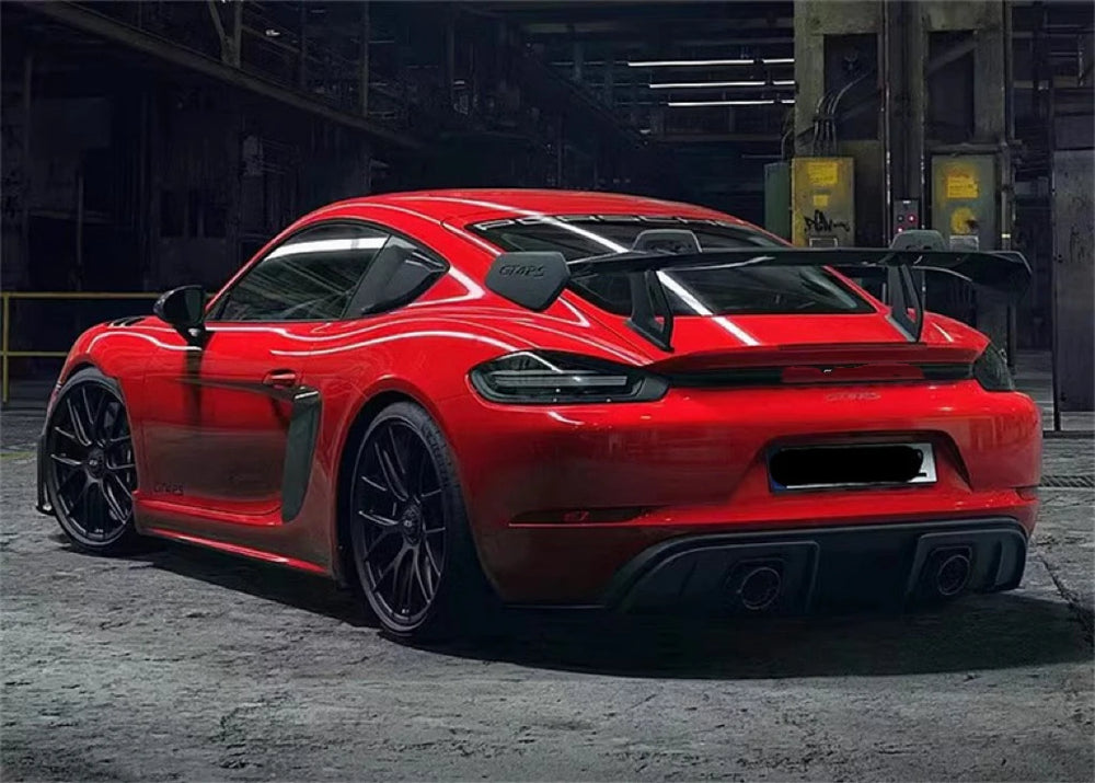 Kit de conversión estilo RS en fibra de carbono para Porsche 718 Cayman