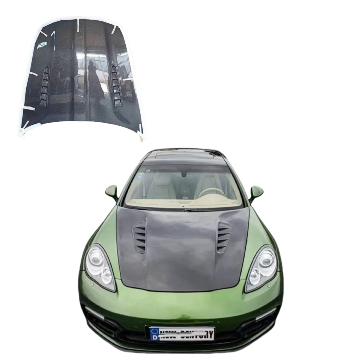 Motorhaube aus Carbon für Porsche Panamera 970 2011-2013