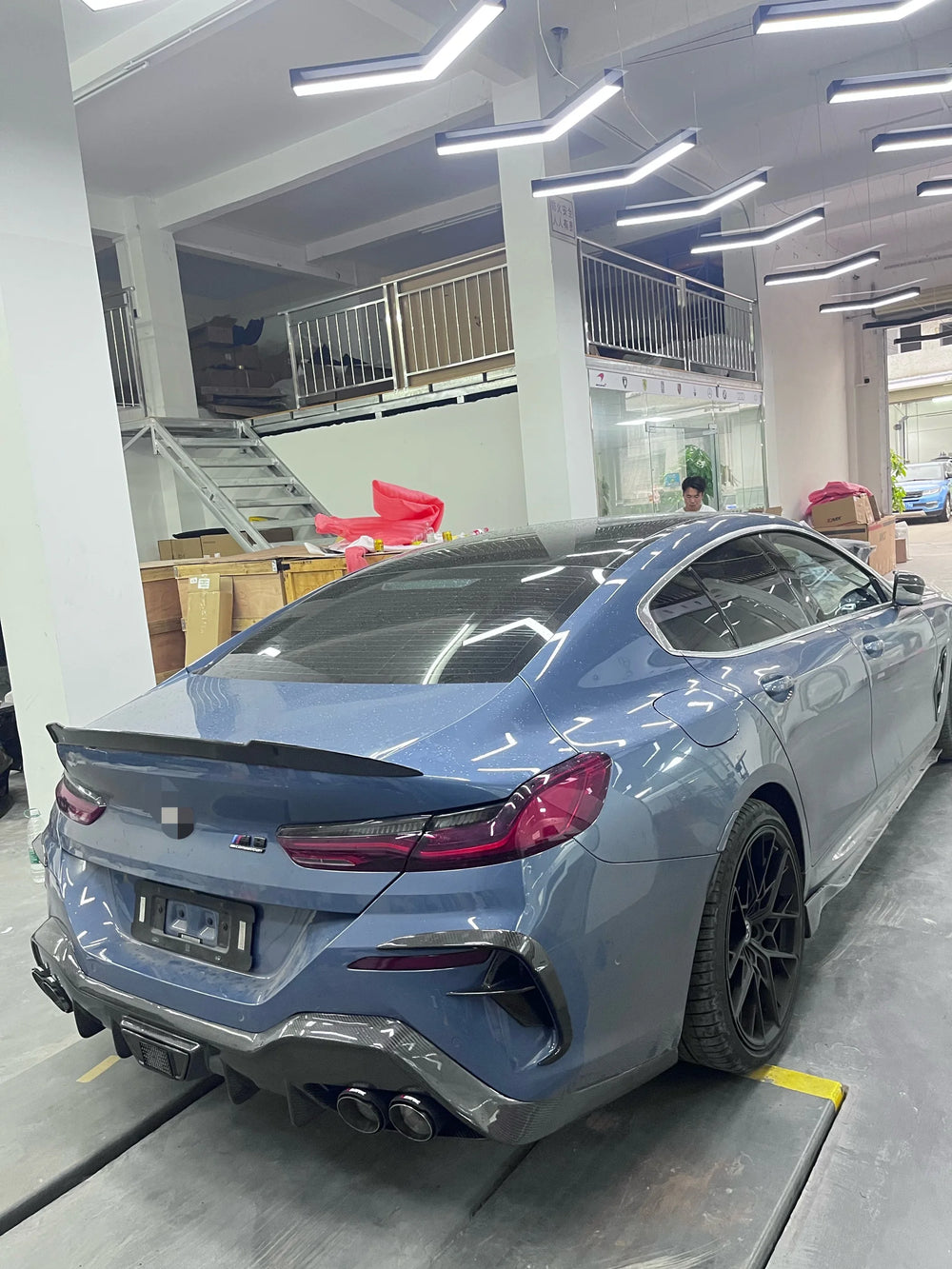 Carbon Fiber Rear Diffuser for Bmw 8 Series M850 M840 G15 G14 G16 Body Kit Fitment High Quality