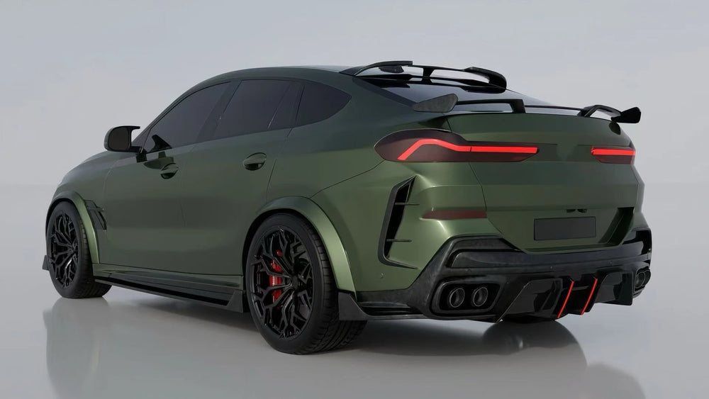 Kit carrosserie en carbone sec pour BMW X6 G06