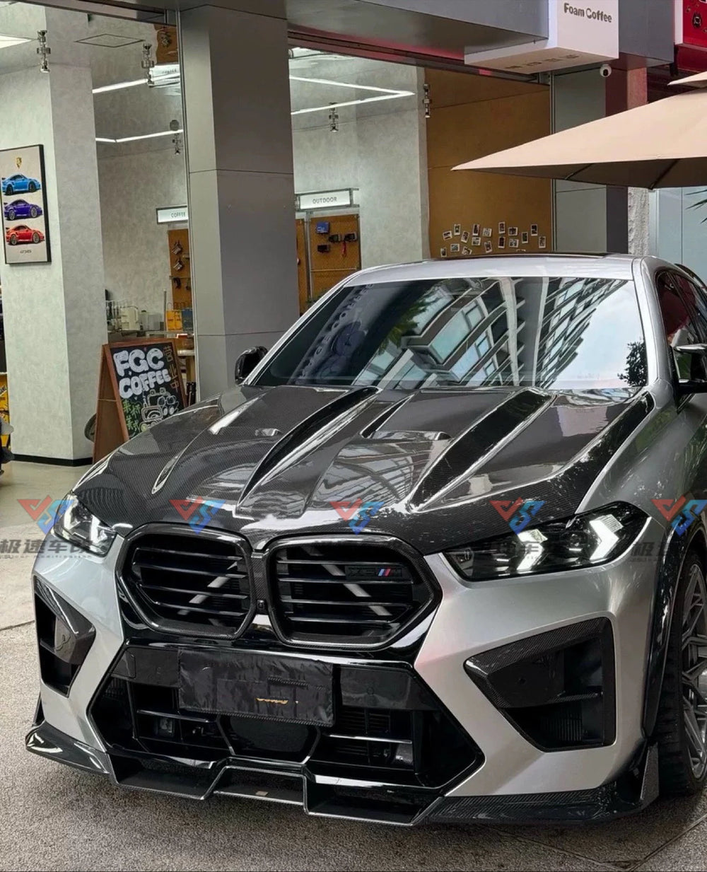 Motorhaube aus Trockencarbon für BMW X6 / X6 M (G06 / F96)